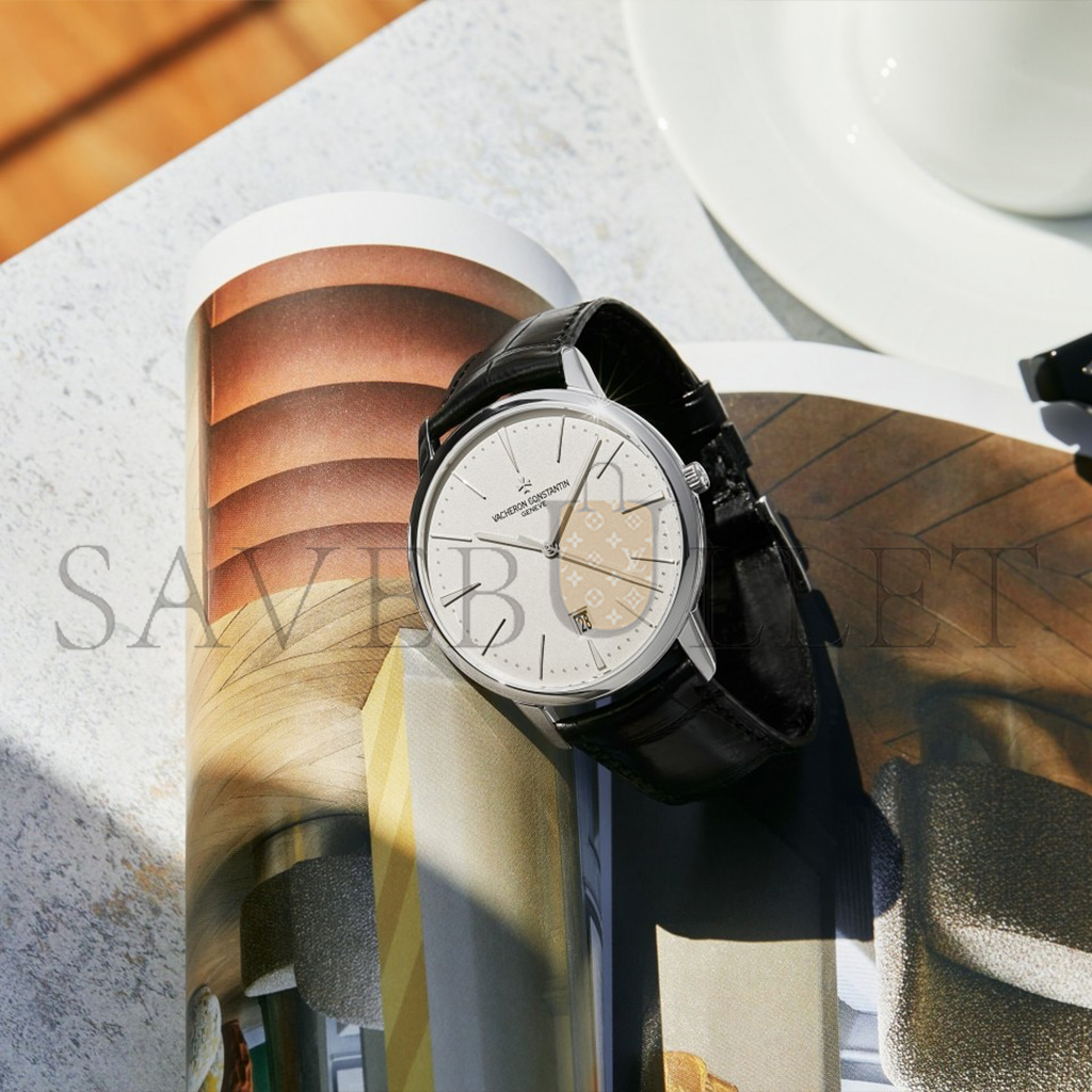 vacheron Co*sta*t*n patrimony self-winding 40 mm white gold 85180/000g-9230